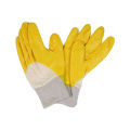 Interlock Liner Glove with Nitrile Coated Open Back, Knit Wrist